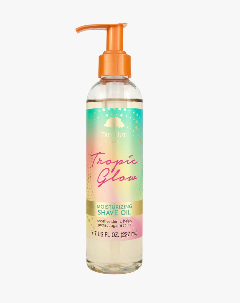 bare tropic glow moisturizing shave oil