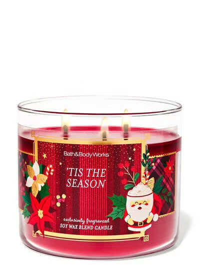 Tis the season 3 Wick Candle