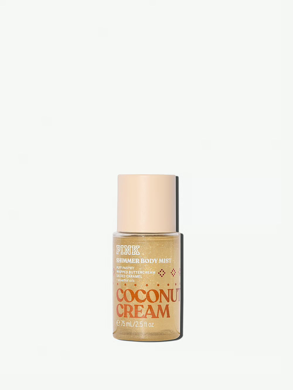 Coconut cream shimmer body mist