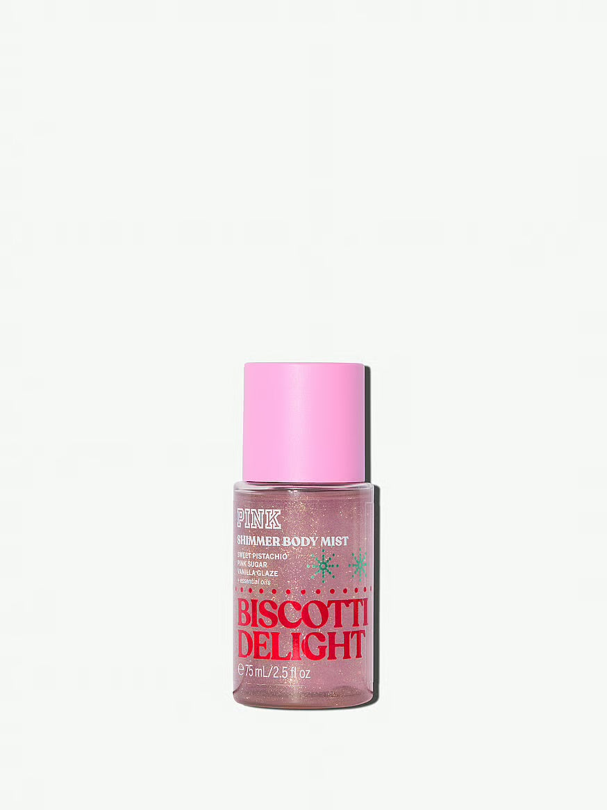 Biscotti delight shimmer body mist