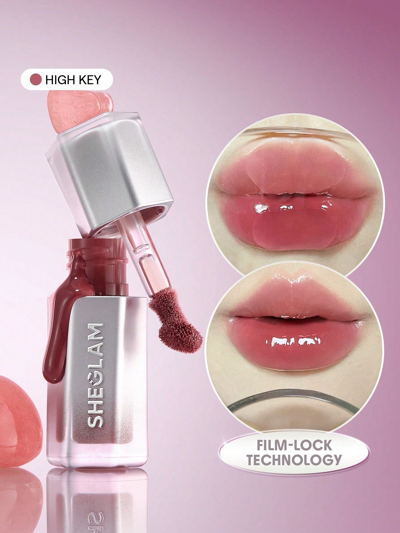 Sheglam glass lock air gloss