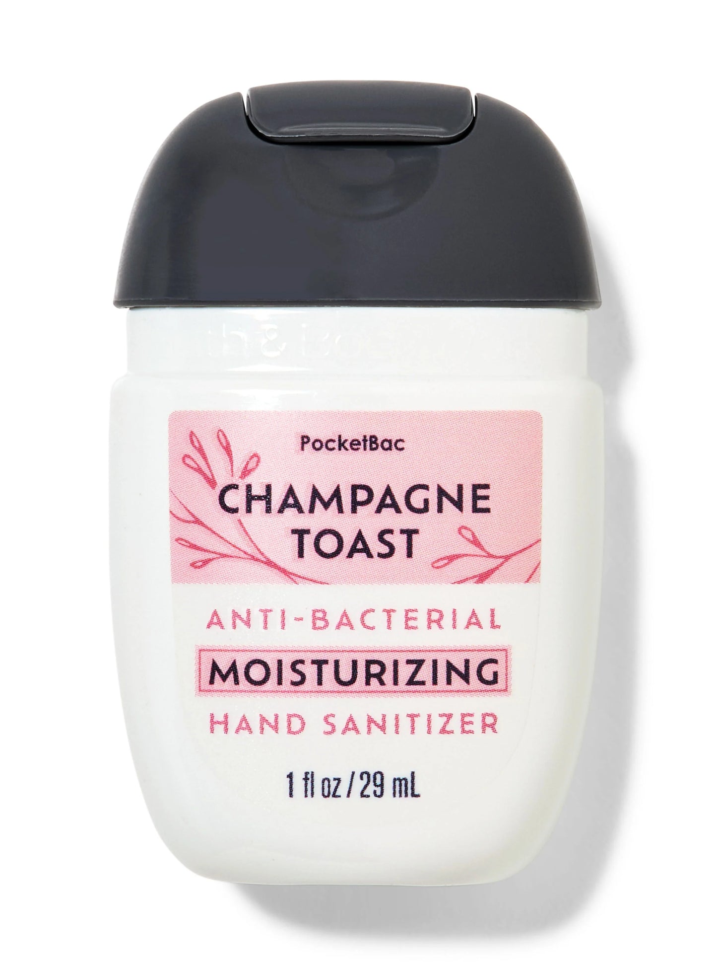 Champagne Toast
Moisturizing PocketBac Hand Sanitizer