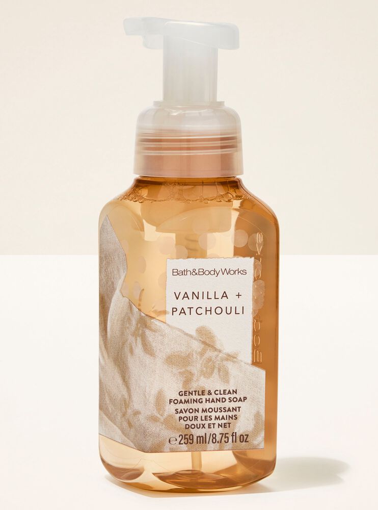 Vanilla + Patchouli Gentle & Clean Foaming Hand Soap