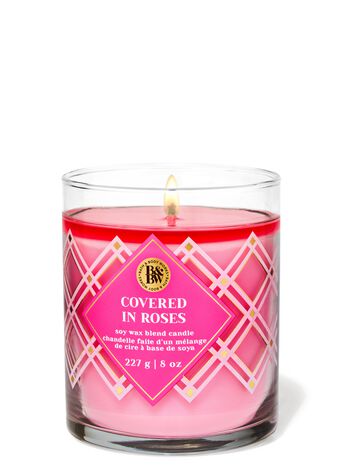Covered in roses
Single Wick Candle