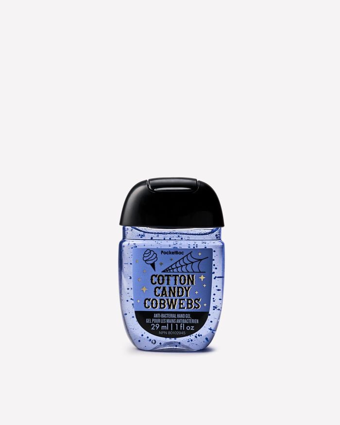 Cotton Candy Cobwebs
PocketBac Hand Sanitizer