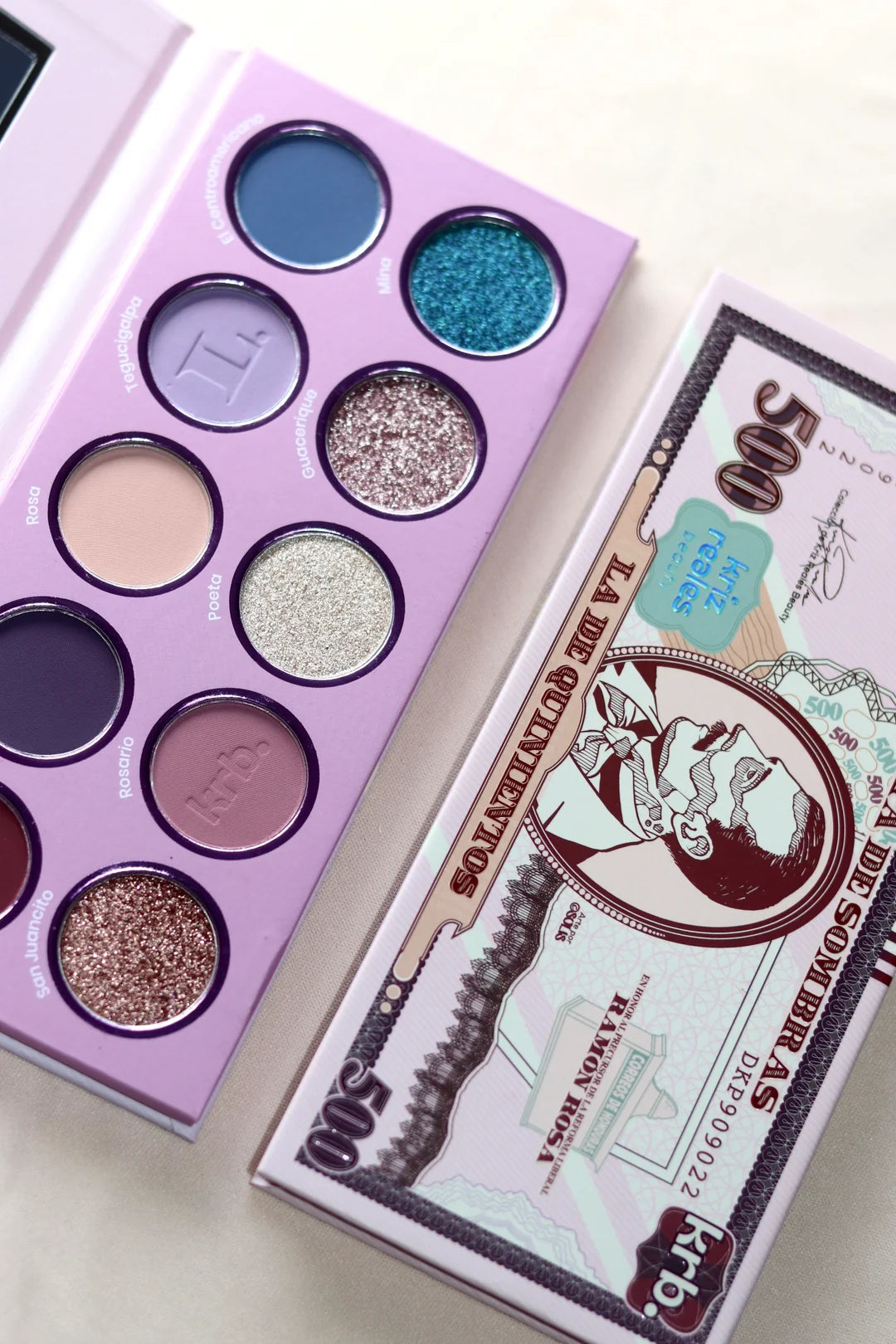 Paleta de sombras Kriz Reales Beauty “La de quinientos”