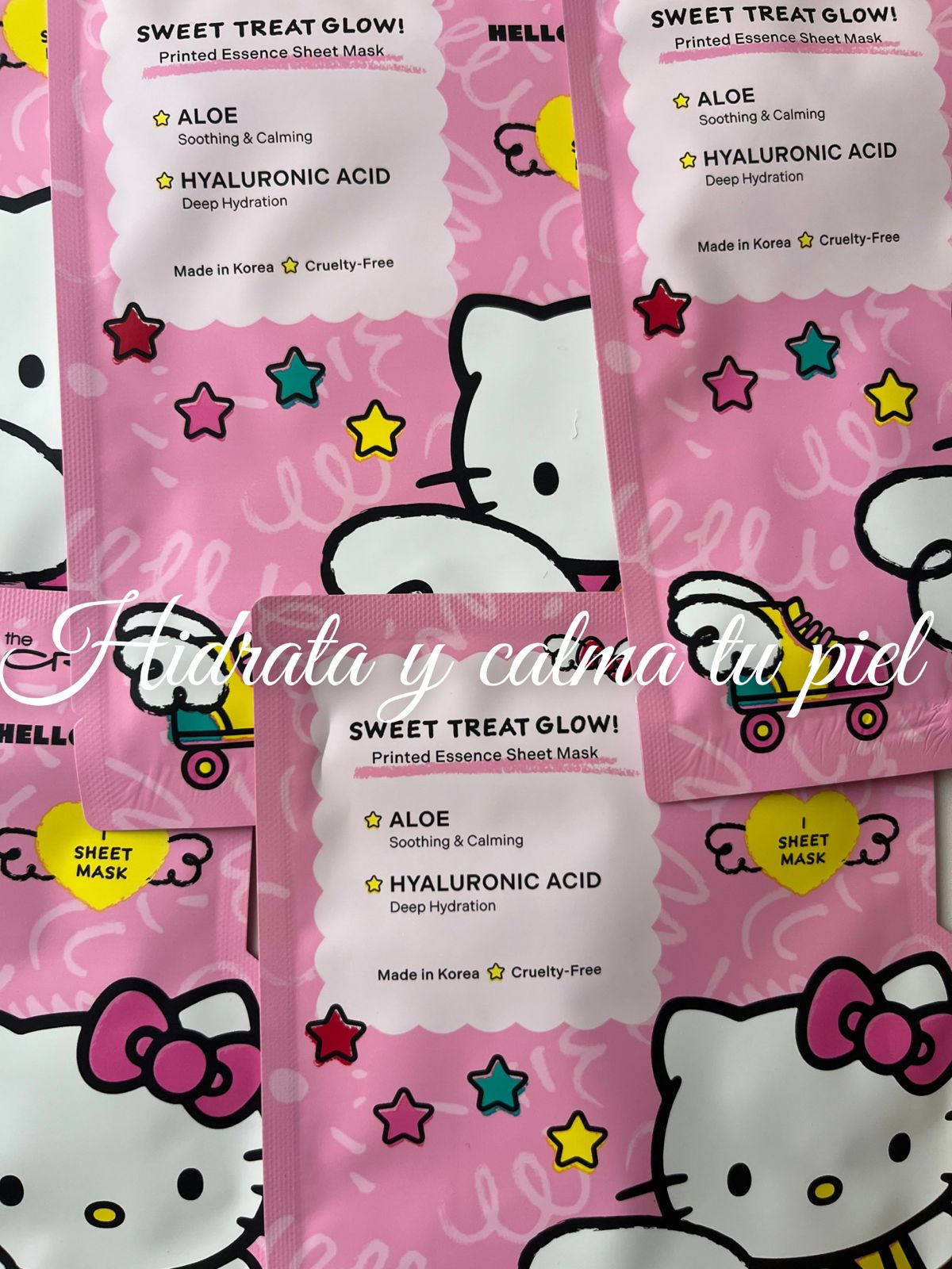Mascarilla Facial Sweet Treat Glow – The Crème Shop x Hello Kitty