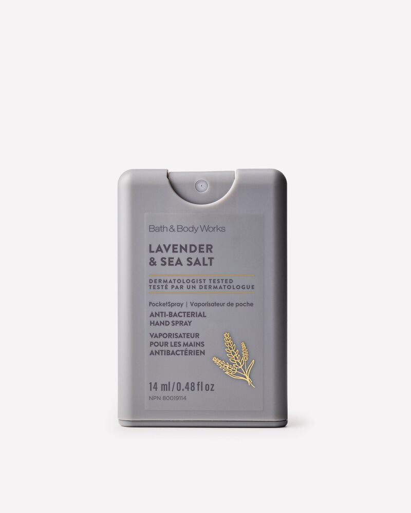 LAVANDER AND SEA SALT spray antibacterial