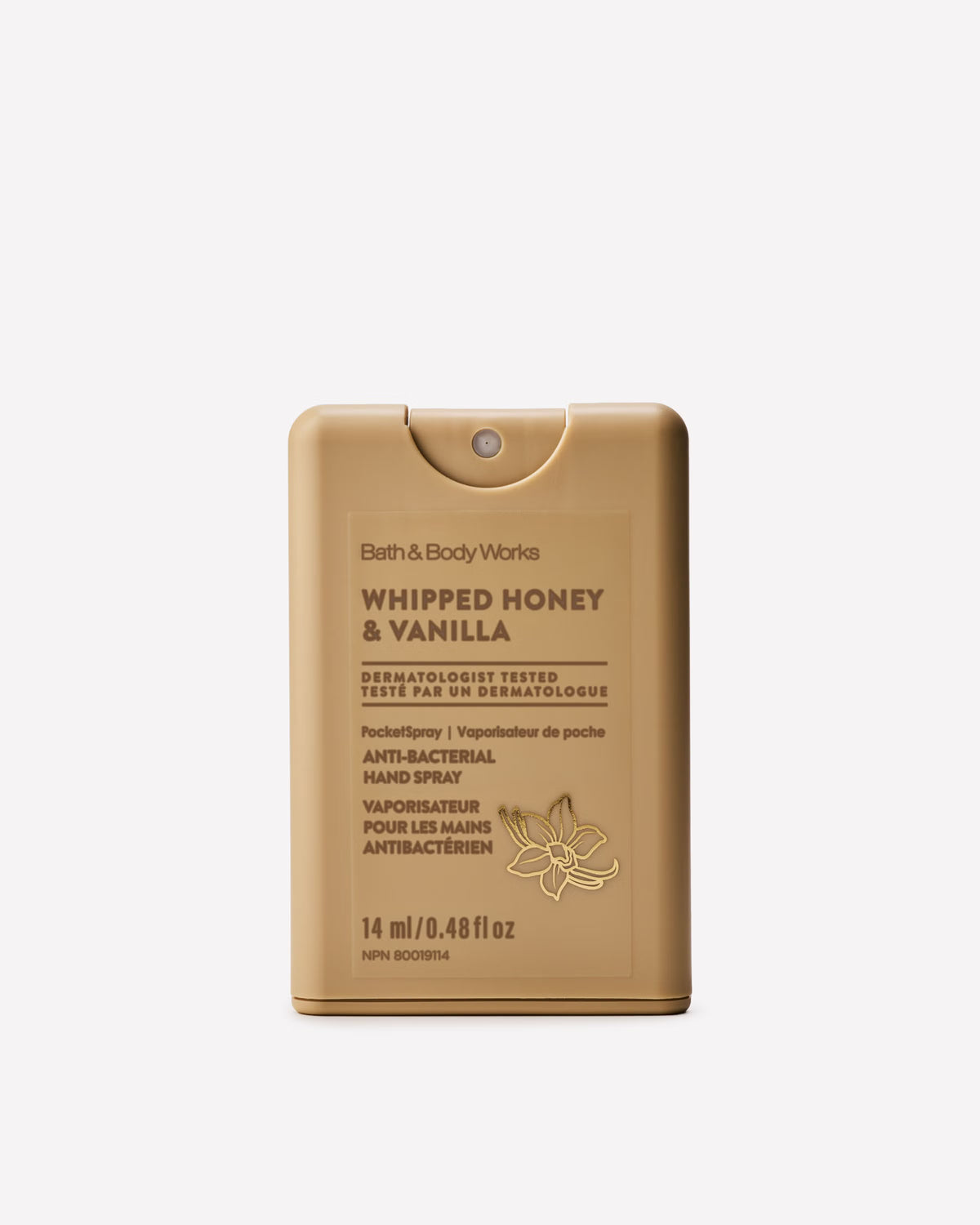 WHIPPED HONEY AND VANILLA spray antibacterial