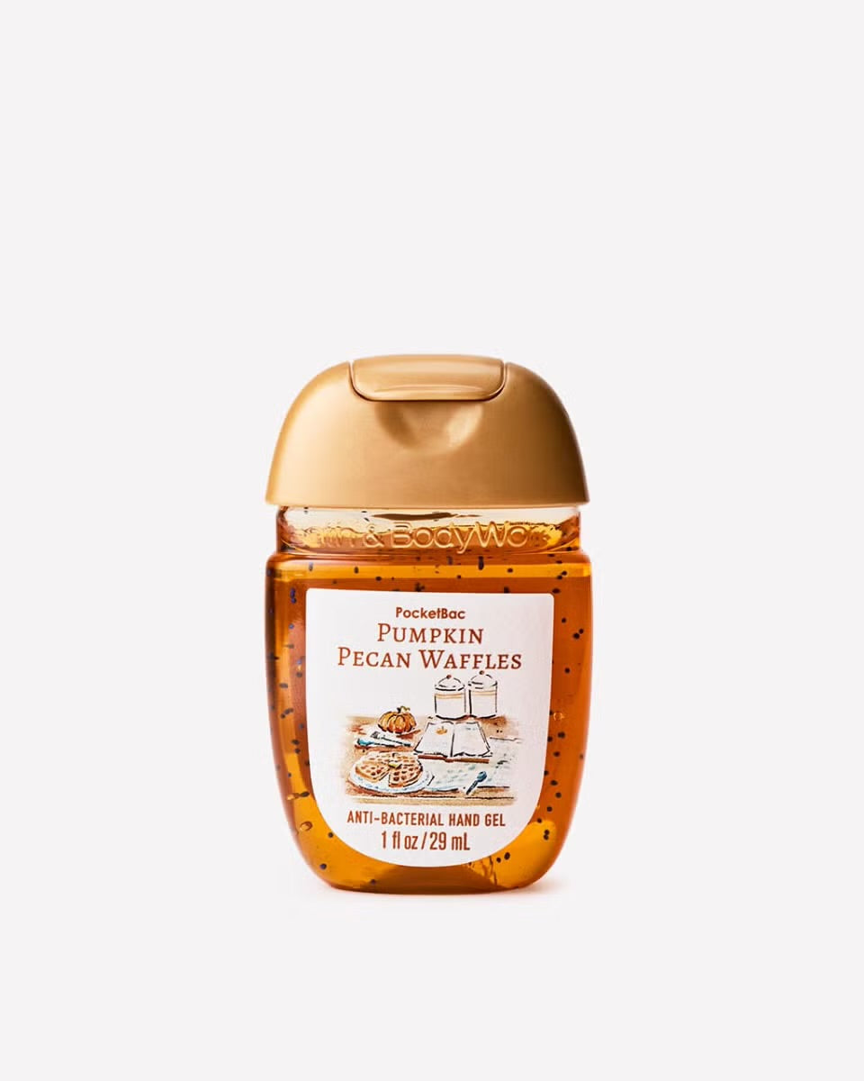 Pumpkin pecan waffles pocketbac hand sanitizer