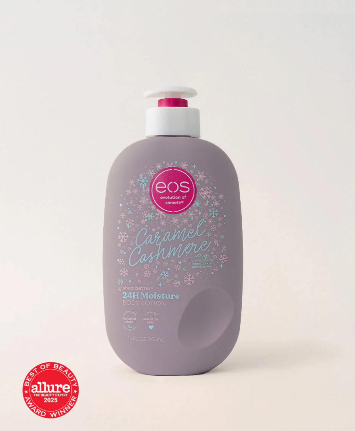 eos Shea Better Moisture Body Lotion- caramel cashmere