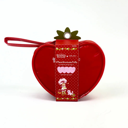 BOLSA DE CORAZÓN CON HOJALDRE DE FRESAS