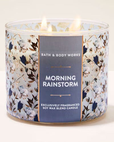 Morning Rainstorm
3-Wick Candle