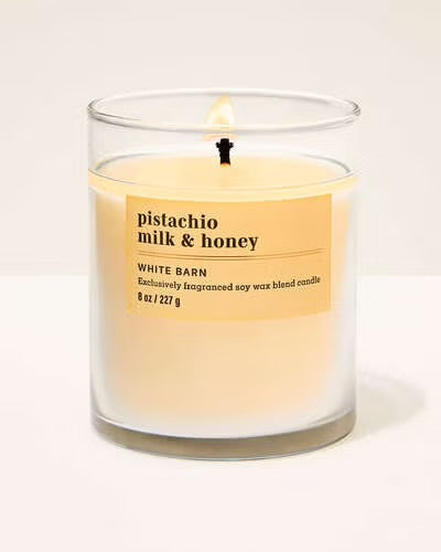 Pistachio Milk & Honey
Single Wick Candle