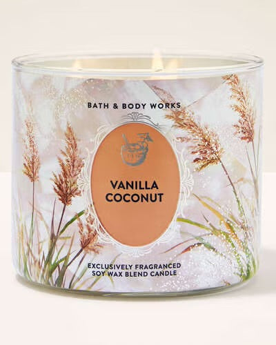 Vanilla Coconut
3-Wick Candle