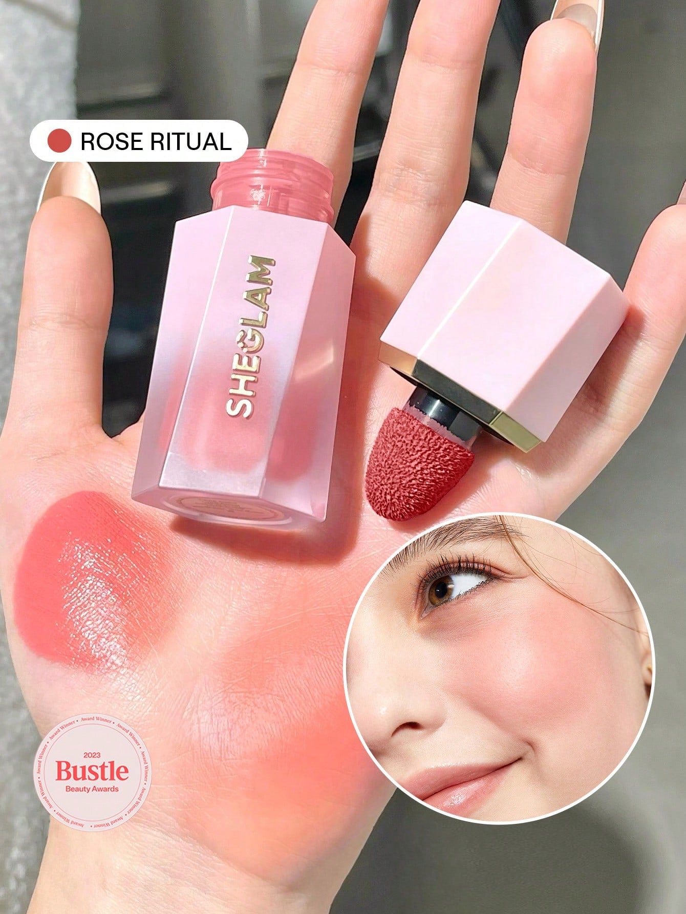 Color bloom liquid blush