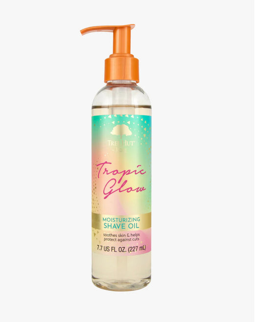 bare tropic glow moisturizing shave oil