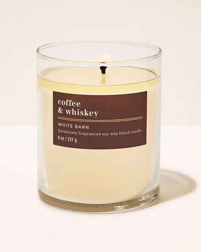 Coffee & Whiskey
Single Wick Candle