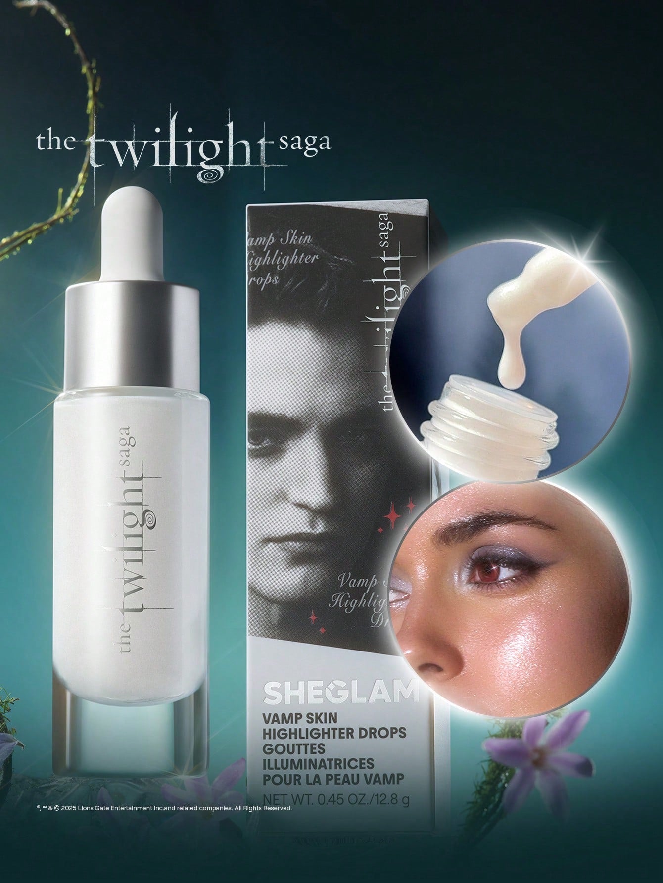 SHEGLAM x THE TWILIGHT SAGA vamp skin highlighter