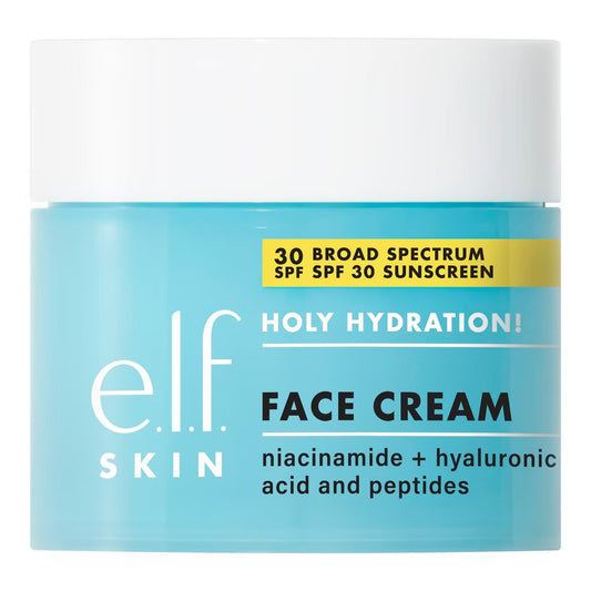 e.l.f. SKIN Holy Hydration! Broad Spectrum Sunscreen Face Cream SPF 30