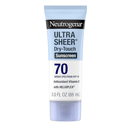 Neutrogena Ultra Sheer Dry-Touch Protector Solar Facial y Corporal FPS 70 – 88 ml