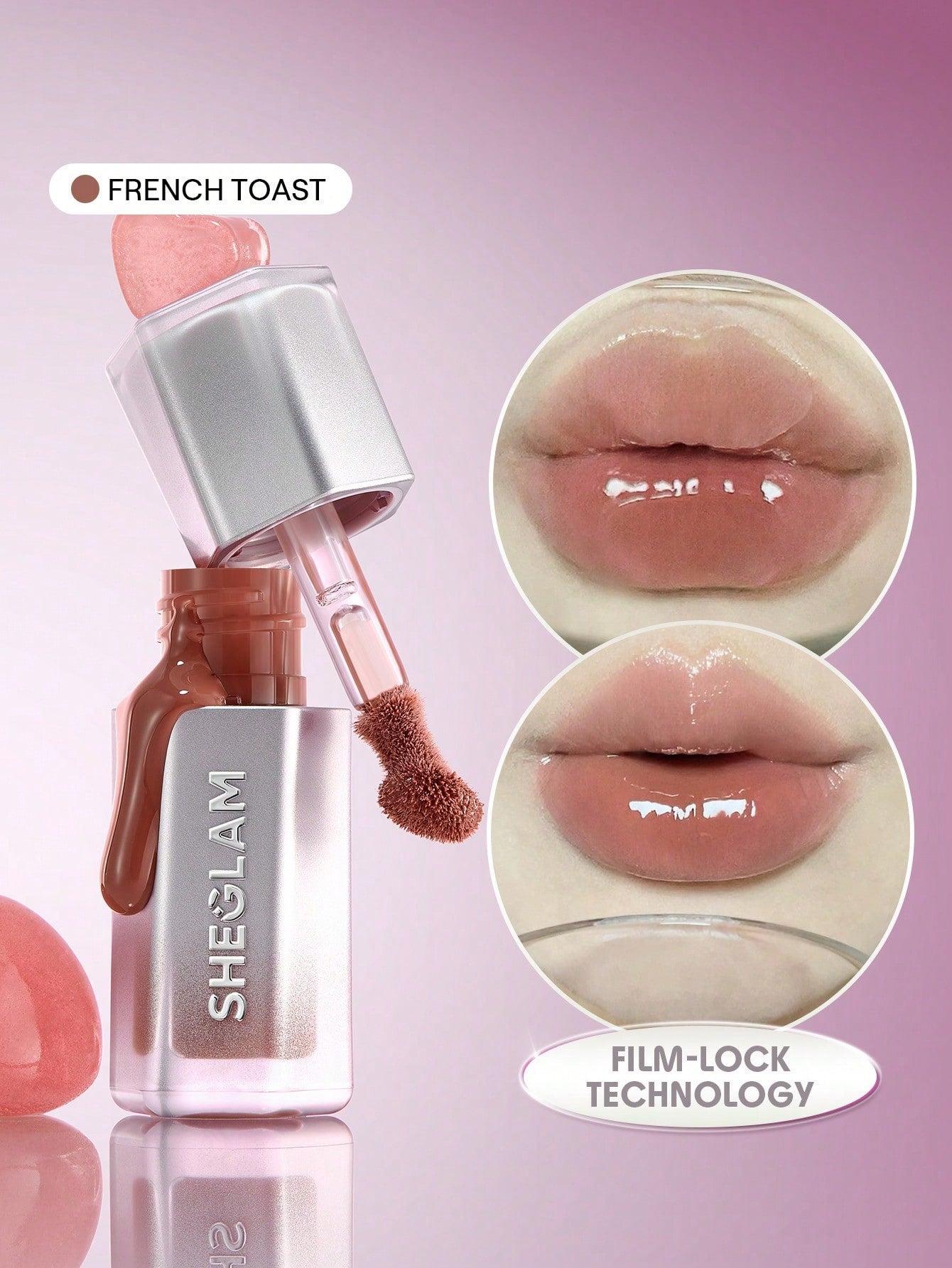 Sheglam glass lock air gloss