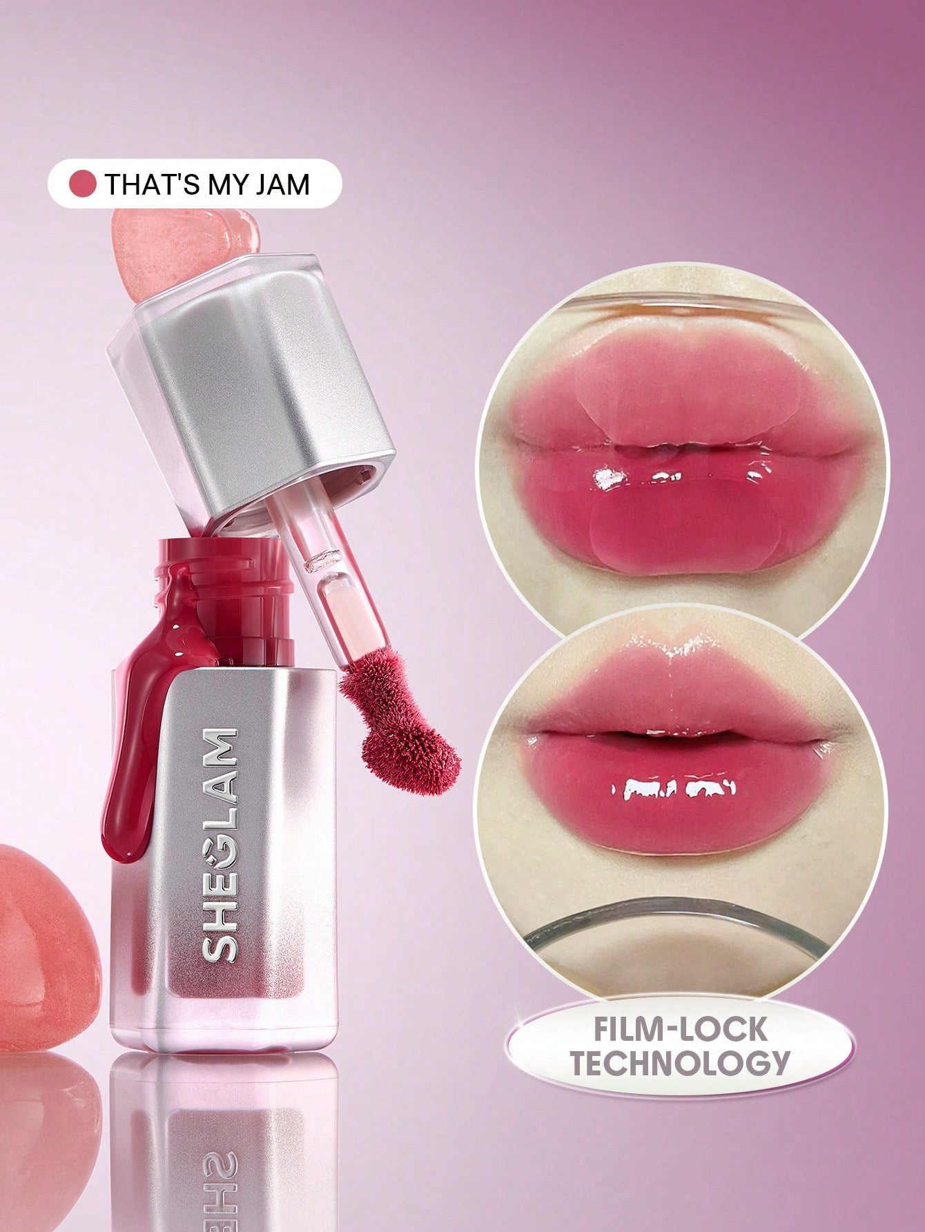 Sheglam glass lock air gloss