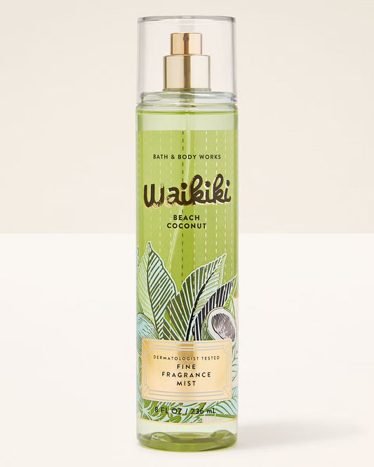 Waikiki Beach Coconut
Fine Fragrance Mist