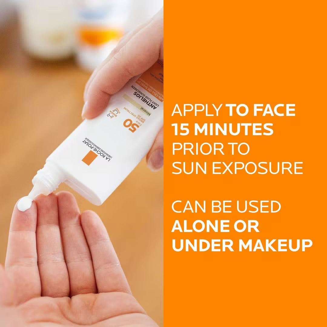 Anthelios Mineral Ultra-Light Face Sunscreen Fluid SPF 50