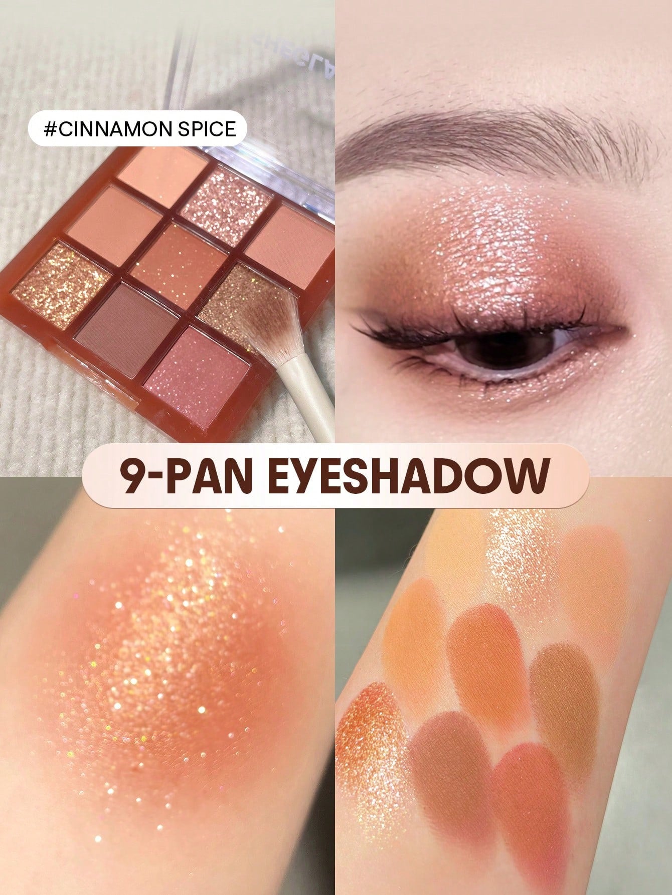 SHEGLAM Cinnamon spice eyeshadow
