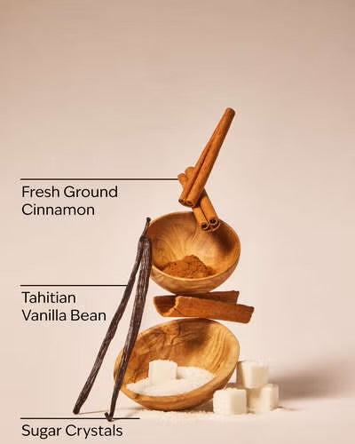 Cinnamon Spiced Vanilla
3-Wick Candle