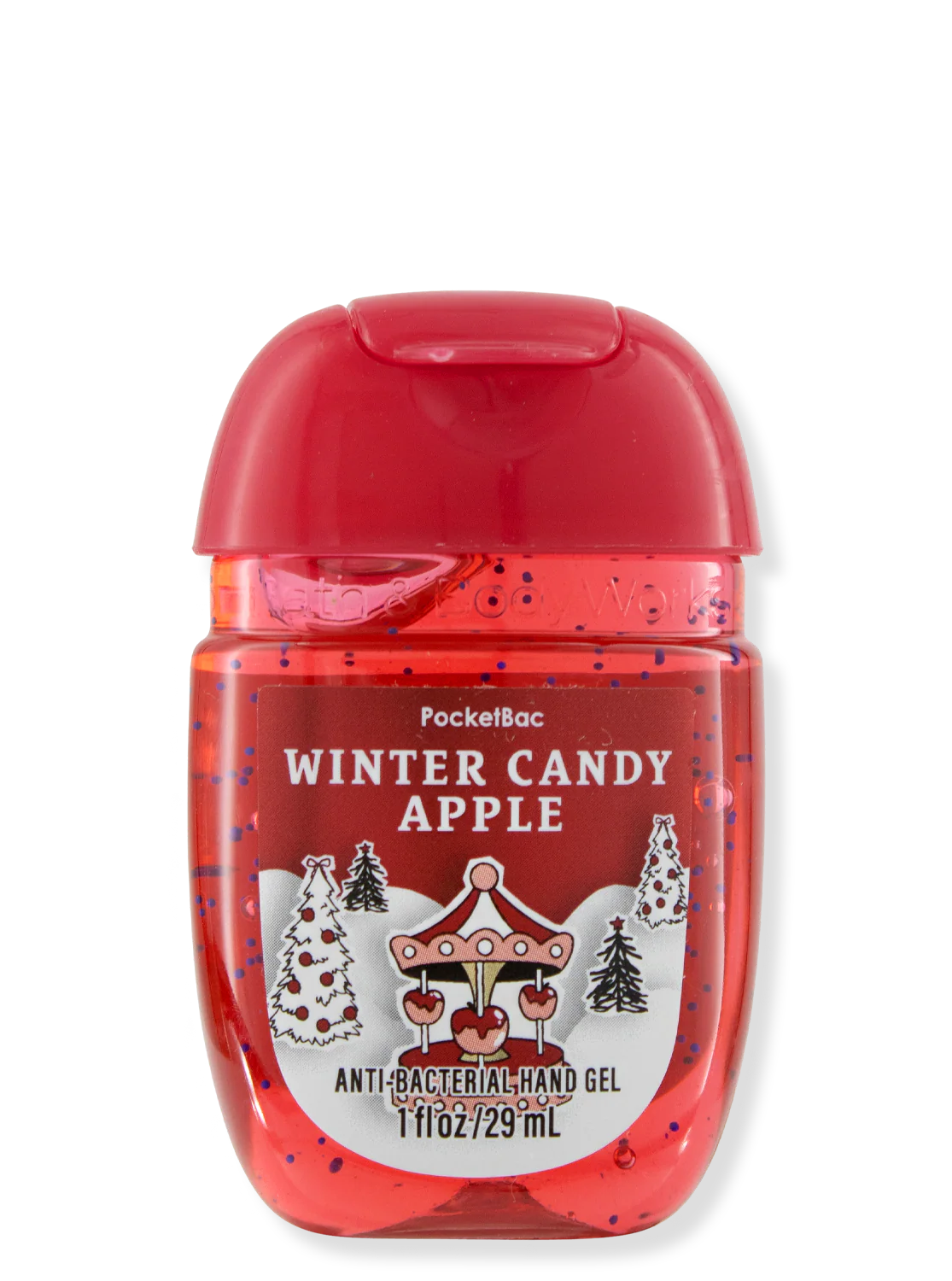 Winter Candy Apple PocketBac Hand Sanitizer