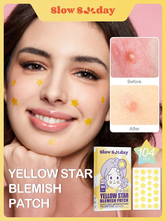 Yellow star blemish