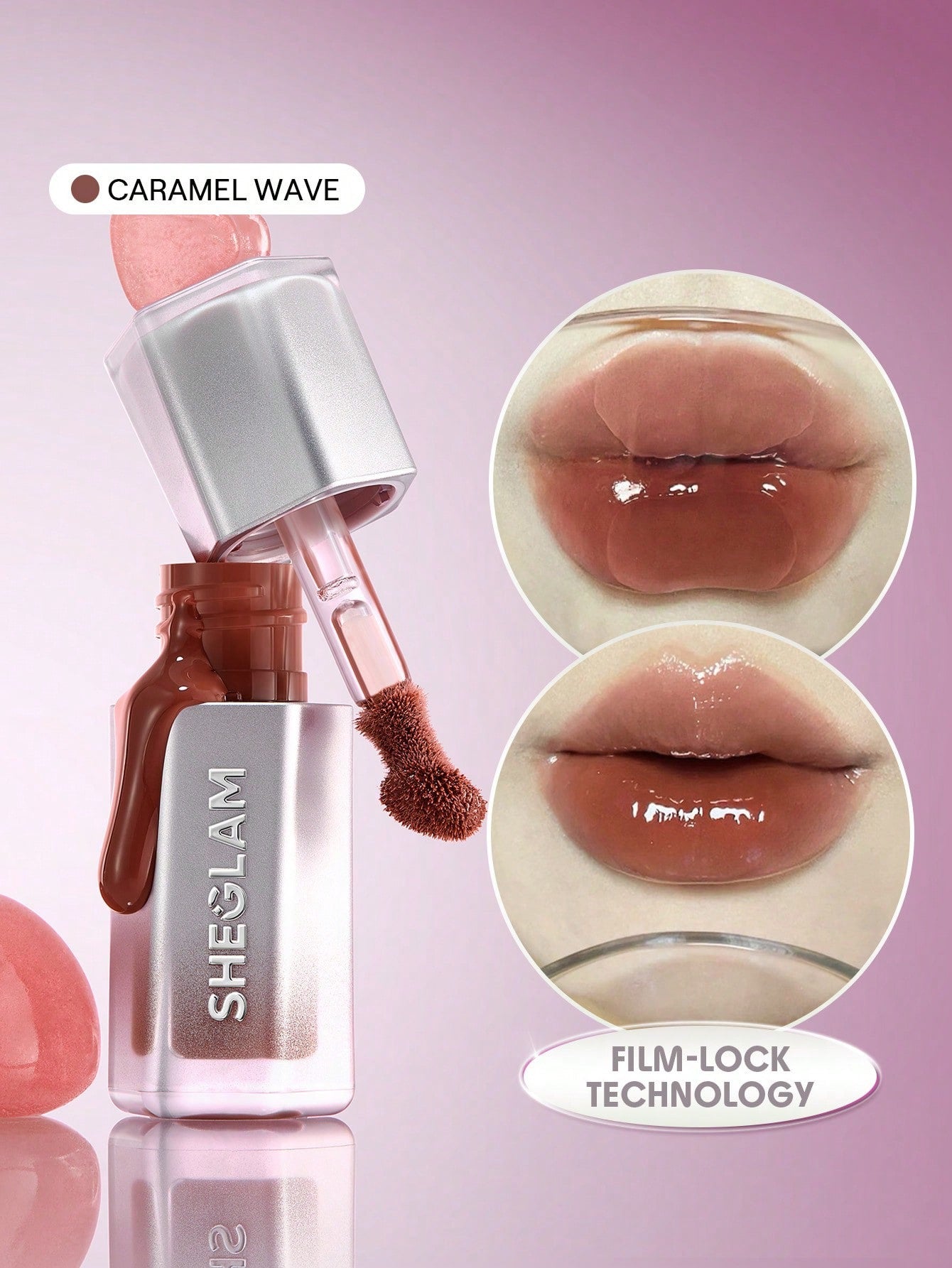 Sheglam glass lock air gloss
