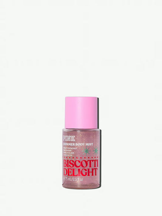 Biscotti delight shimmer body mist