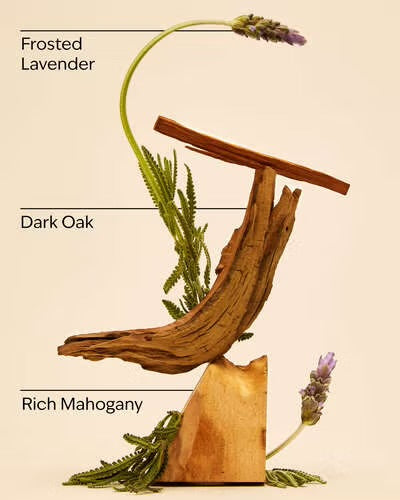 Mahogany Teakwood 1 Wick Candle