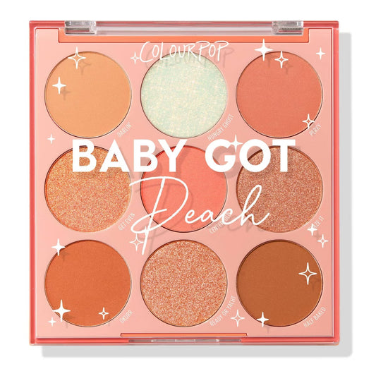 ColourPop 9-Pan Eyeshadow Palette - Baby Got Peach