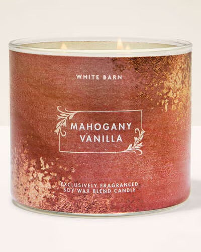 Mahogany Vanilla
3-Wick Candle