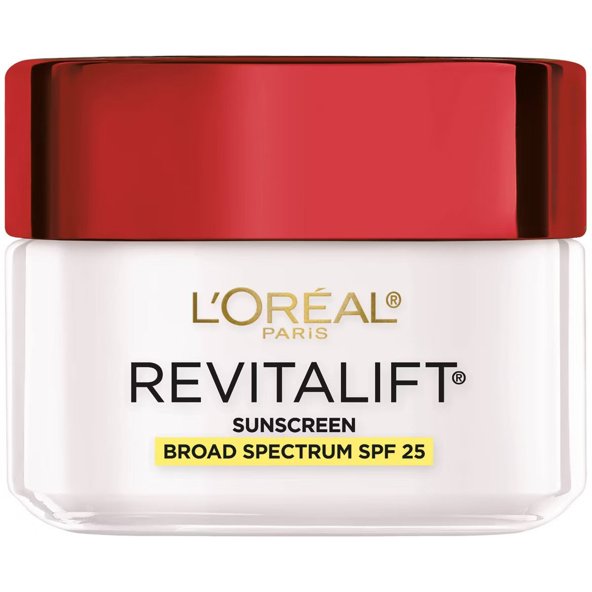 L'Oreal Paris Revitalift Anti-Wrinkle + Firming Day Cream SPF 25 - 1.7oz: Paraben-Free, Hydrating, Contains Retinol, For All Skin Types
