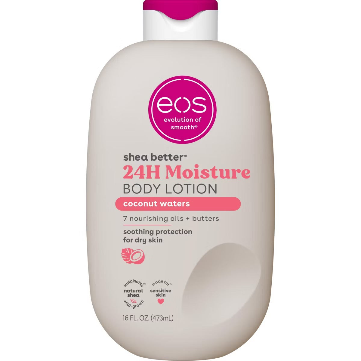 eos Shea Better 24H Moisture Body Lotion - Coconut Waters