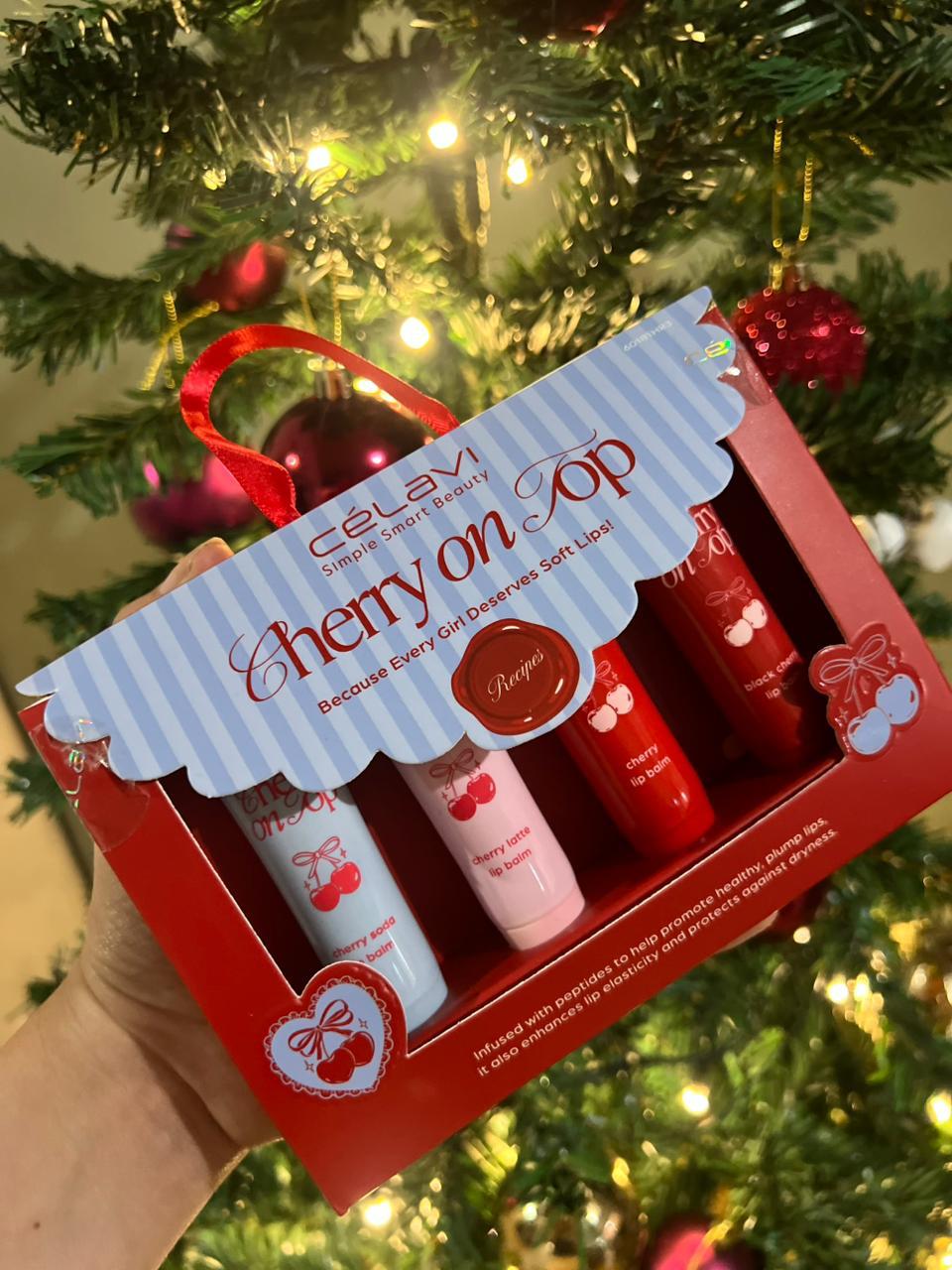 Cherry on top set de lip balm