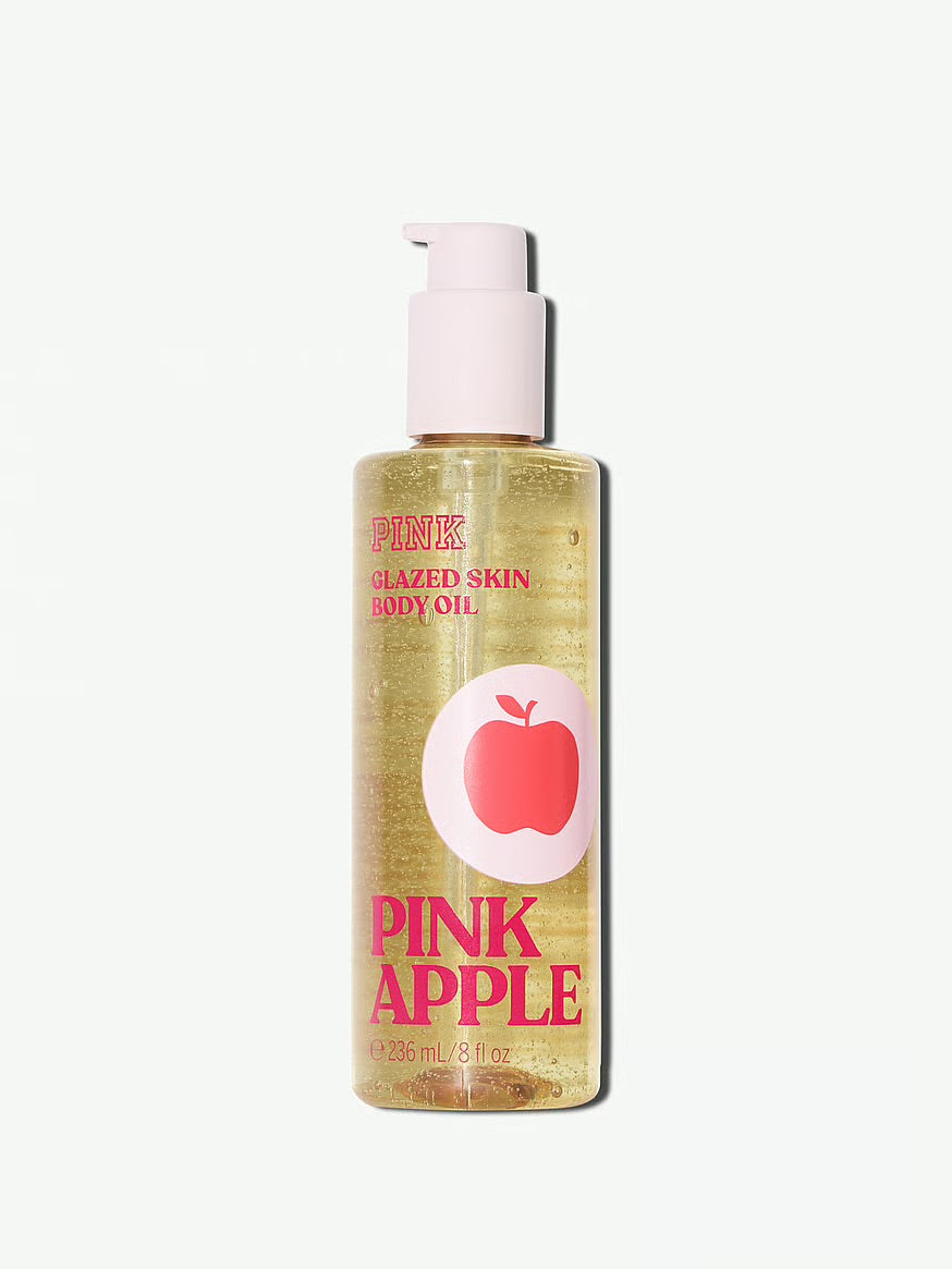 Pink apple glazed skin body oil