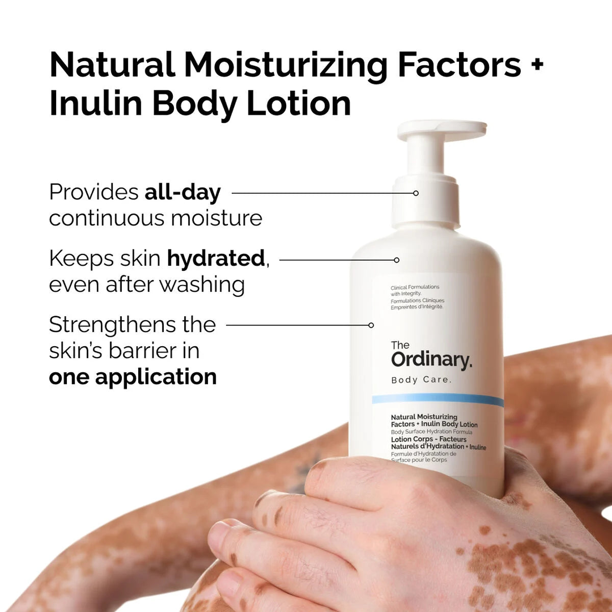 Lotion natural Moisturizing Factors + Inulin Body Lotion