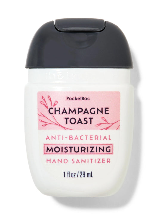 Champagne Toast
Moisturizing PocketBac Hand Sanitizer