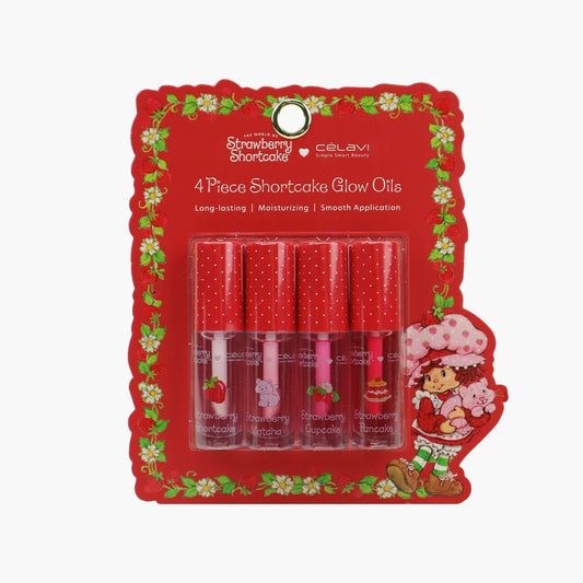 Set de 4 Lip Oils Strawberry Shortcake