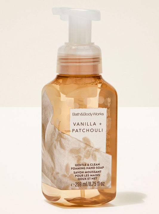 Vanilla + Patchouli Gentle & Clean Foaming Hand Soap