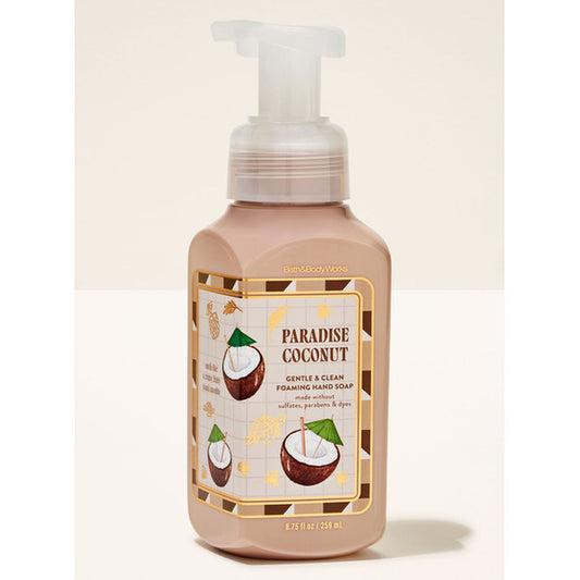 Paradise coconut foaming hand soap
