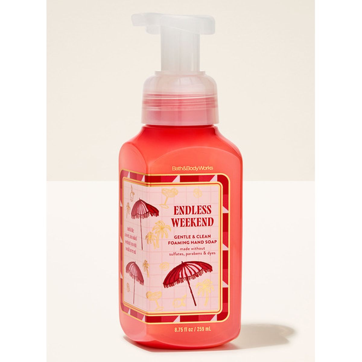 Endless weekend foaming hand soap