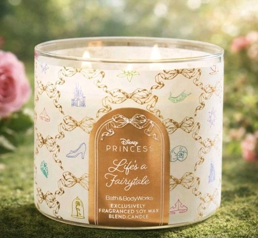 Life’s a fairytale 3 wick candle
