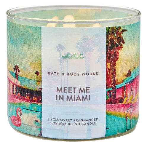 Meet me in Miami 3-wick candle
